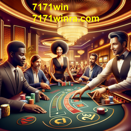 Experiência Imersiva no Cassino Ao Vivo do 7171win